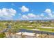 Aerial view showcasing the property's beautiful surroundings at 545 Sanctuary Dr # A803, Longboat Key, FL 34228
