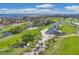 Aerial view of a beautiful golf course at 545 Sanctuary Dr # A803, Longboat Key, FL 34228
