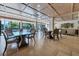 Lobby with tables and chairs, ideal for residents at 545 Sanctuary Dr # A803, Longboat Key, FL 34228