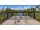 Fenced dog park with double gates at 5846 Silver Moonlight Dr, Palmetto, FL 34221