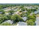 Aerial view showing house location, landscaping and neighborhood at 6706 22Nd W Ave, Bradenton, FL 34209