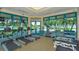 Fitness center with treadmills and weight equipment at 7121 Victoria Cir, University Park, FL 34201