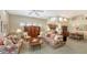Open living area with view to backyard and lanai at 7121 Victoria Cir, University Park, FL 34201
