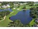 Aerial view of golf course and residential area at 7130 Fairway Bend Ln # 193, Sarasota, FL 34243