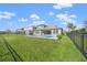 Spacious backyard with a refreshing pool at 9511 Tequila Sunrise Dr, Sarasota, FL 34241