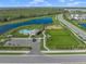 Relaxing community pool and ample parking at 9511 Tequila Sunrise Dr, Sarasota, FL 34241