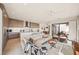 Modern kitchen with marble countertops and high-end appliances at 101 7Th S St, Bradenton Beach, FL 34217