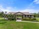 Community pavilion with covered seating and landscaping at 1021 Fernleaf Run, Bradenton, FL 34212