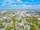 Wide shot of city skyline with bridge and waterfront at 1110 12Th W St, Bradenton, FL 34205