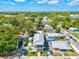 Charming neighborhood with colorful homes and lush greenery at 1110 12Th W St, Bradenton, FL 34205