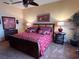 Bedroom with king-size bed and ample closet space at 1139 Riverscape St # 2D, Bradenton, FL 34208