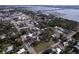 Aerial perspective highlighting the home's setting within the neighborhood and waterfront proximity at 1213 5Th W St, Palmetto, FL 34221