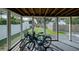 Screened porch overlooking backyard putting green at 1213 5Th W St, Palmetto, FL 34221