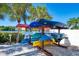 Convenient kayak storage for water activities at 1626 Stickney Point Rd # 26-102, Sarasota, FL 34231