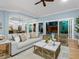 Relaxing living room with comfy seating and access to outdoor patio at 1810 Lincoln Dr, Sarasota, FL 34236