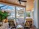 Relaxing poolside patio with seating and access to the pool at 1810 Lincoln Dr, Sarasota, FL 34236