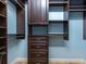 Large walk-in closet with ample shelving and drawers at 1810 Lincoln Dr, Sarasota, FL 34236