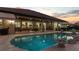 Expansive pool and patio area with a view of the house at 22343 Panther Loop, Bradenton, FL 34202