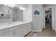 Spa-like bathroom with double vanity and large closet at 3431 Chestertown Loop, Bradenton, FL 34211