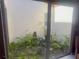 Private courtyard with lush greenery and plants at 3725 Glen Oaks Manor Dr, Sarasota, FL 34232