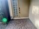 Close up of the front door and entryway at 3725 Glen Oaks Manor Dr, Sarasota, FL 34232