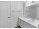 Clean bathroom with white vanity and quartz countertop at 4152 Central Sarasota Pkwy # 727, Sarasota, FL 34238