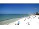 Beautiful beach view with people enjoying a sunny day at 4152 Central Sarasota Pkwy # 727, Sarasota, FL 34238