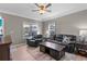 Relaxing living room with large windows and comfortable seating at 4802 51St W St # 501, Bradenton, FL 34210