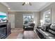 Spacious living room with ample natural light and view at 4802 51St W St # 501, Bradenton, FL 34210