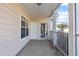 Private screened porch with access to unit at 4802 51St W St # 501, Bradenton, FL 34210