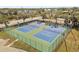 Two well-maintained tennis courts at 4802 51St W St # 501, Bradenton, FL 34210
