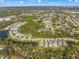 Aerial view of house and surrounding area at 5213 Asher Ct, Sarasota, FL 34232