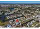 Aerial view showing home's location in a waterfront community at 524 Palm Ave, Ellenton, FL 34222