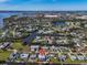 Aerial view showing home's location in a waterfront community at 524 Palm Ave, Ellenton, FL 34222