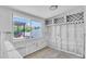 Bathroom under renovation, showing exposed framing and unfinished walls at 524 Palm Ave, Ellenton, FL 34222