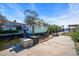 Private boat dock with lift and storage space at 524 Palm Ave, Ellenton, FL 34222