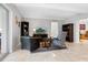 Cozy Gathering room with comfortable seating and views to kitchen at 7331 Westmoreland Dr, Sarasota, FL 34243