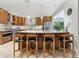 Spacious kitchen with granite countertops and island at 7331 Westmoreland Dr, Sarasota, FL 34243