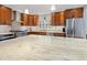 Modern kitchen with stainless steel appliances and granite counters at 7331 Westmoreland Dr, Sarasota, FL 34243