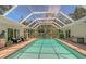 Inviting screened pool area perfect for relaxation at 7331 Westmoreland Dr, Sarasota, FL 34243
