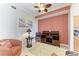 Bright den with wood cabinet and comfortable seating at 8105 Grand Estuary Trl # 307, Bradenton, FL 34212