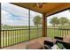 Relaxing lanai overlooking the golf course at 8105 Grand Estuary Trl # 307, Bradenton, FL 34212