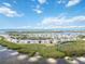 Aerial view showing condo location in waterfront community at 1125 Edgewater Cir # 13 Sec 1, Bradenton, FL 34209