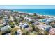 Aerial view of residential area near beach at 1125 Edgewater Cir # 13 Sec 1, Bradenton, FL 34209