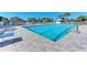 Refreshing community pool; plenty of lounge chairs at 1125 Edgewater Cir # 13 Sec 1, Bradenton, FL 34209