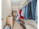 Large walk-in closet with ample shelving and hanging space at 11422 Griffith Park Ter, Bradenton, FL 34211