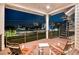 Private balcony with city views and spiral staircase access at 171 Mckinley Dr, Sarasota, FL 34236