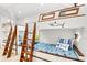 ' room with twin bunk beds and a nautical theme at 171 Mckinley Dr, Sarasota, FL 34236