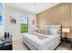 Bright bedroom with comfortable bed and plenty of natural light at 171 Mckinley Dr, Sarasota, FL 34236