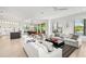 Bright and airy living room with open floor plan, hardwood floors, and comfortable seating at 171 Mckinley Dr, Sarasota, FL 34236